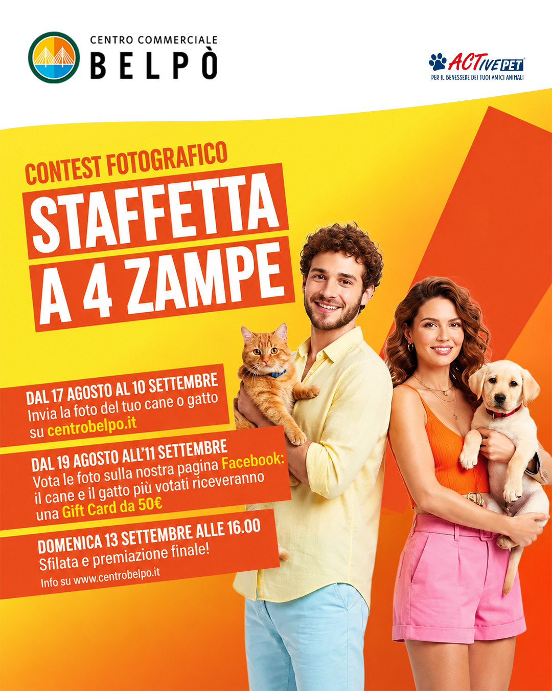 Staffetta a 4 zampe - Centro Commerciale Belpò
